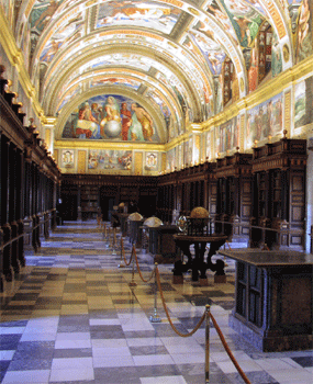 Biblioteca en El Escorial